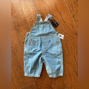 Brand new vintage baby gap jean overalls